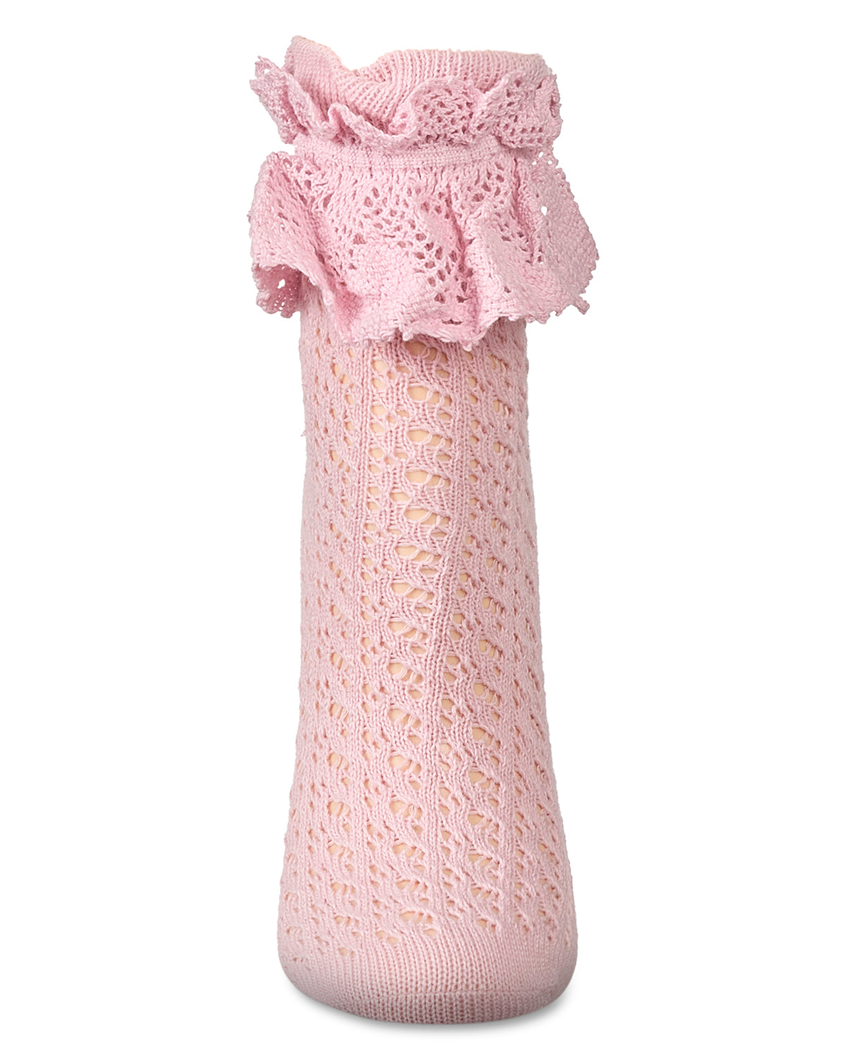 Women's Whimsy Lace Anklet Socks : Color: Gray