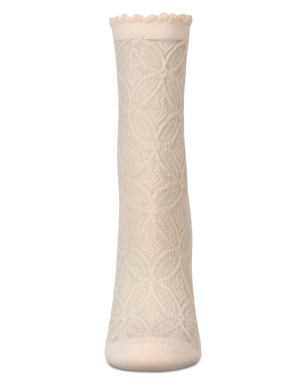 Women's Dimensional Burst Anklet Socks : Color: Buff Yellow