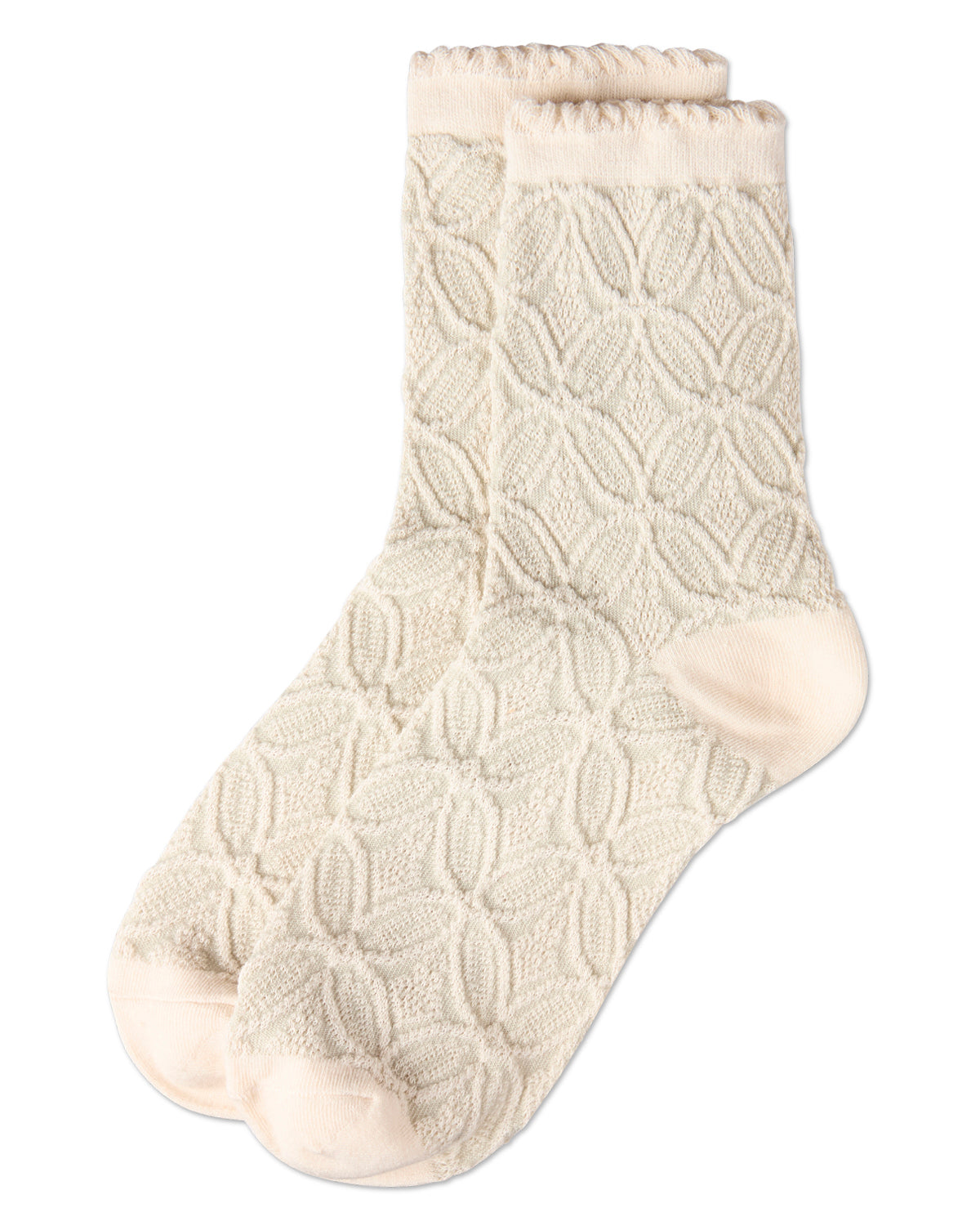 Women's Dimensional Burst Anklet Socks : Color: Buff Yellow