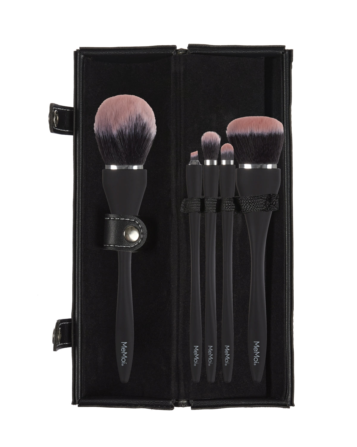 MeMoi 5 Piece Makeup Brush Set : Color: Black