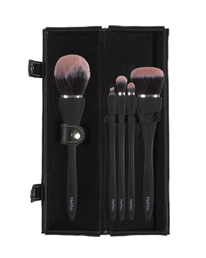 MeMoi 5 Piece Makeup Brush Set : Color: Black