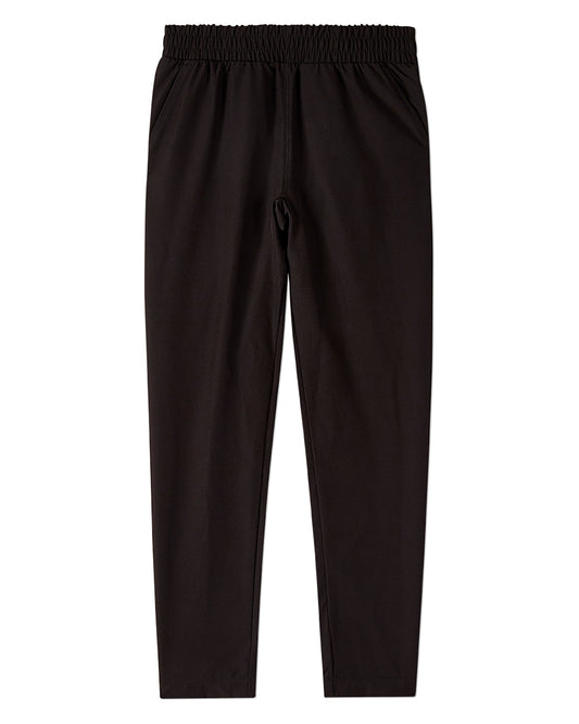 Black pants on a white background