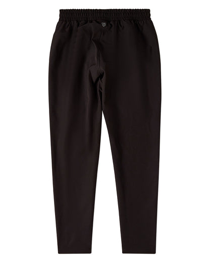 Boys Tapered Pull-On Performance Pants with Elastic Waist and Side Pockets