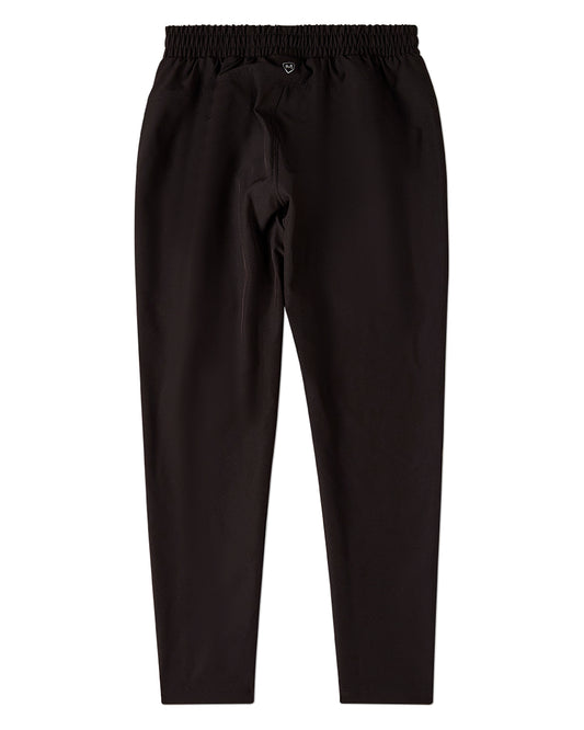 Boys Tapered Pull-On Performance Pants with Elastic Waist and Side Pockets