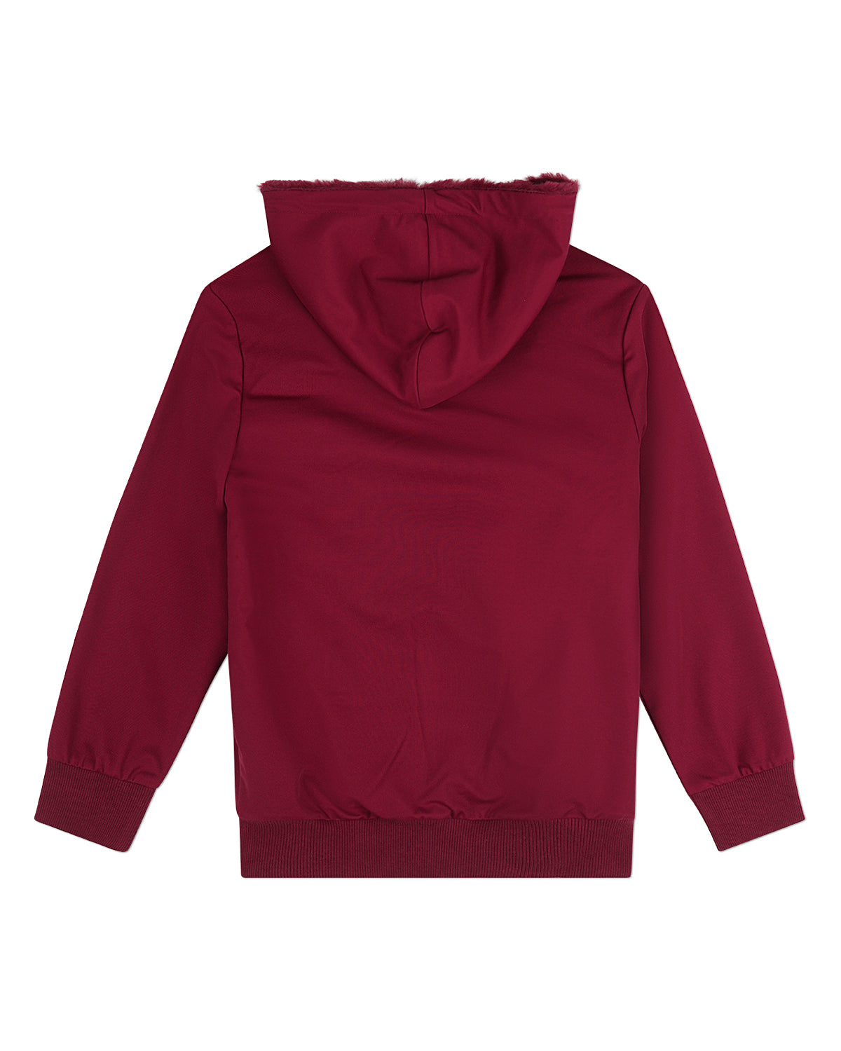 Boys Zip-Up Rayon Blend Hoodie with Cozy Faux Fur Lining -  Introductory Special