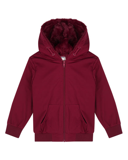 Boys Zip-Up Rayon Blend Hoodie with Cozy Faux Fur Lining -  Introductory Special