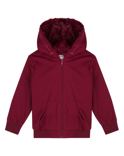Boys Zip-Up Rayon Blend Hoodie with Cozy Faux Fur Lining -  Introductory Special