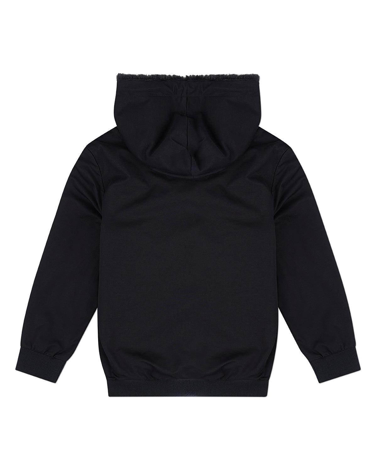 Boys Zip-Up Rayon Blend Hoodie with Cozy Faux Fur Lining -  Introductory Special