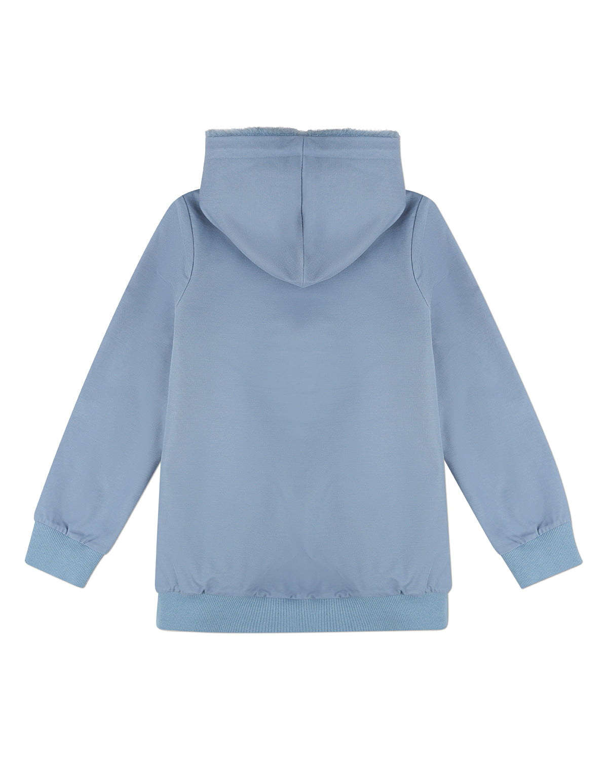 Boys Zip-Up Rayon Blend Hoodie with Cozy Faux Fur Lining -  Introductory Special