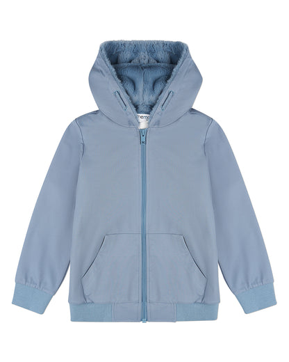 Boys Zip-Up Rayon Blend Hoodie with Cozy Faux Fur Lining -  Introductory Special