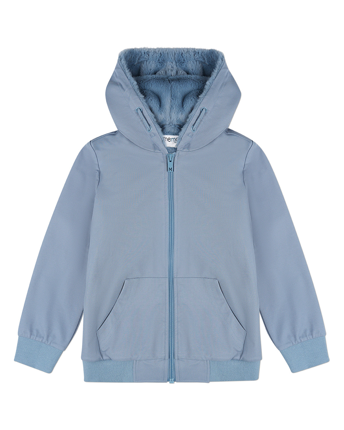 Boys Zip-Up Rayon Blend Hoodie with Cozy Faux Fur Lining -  Introductory Special