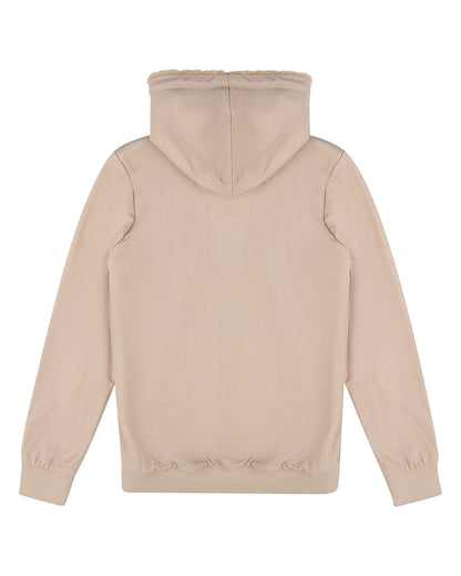 Boys Zip-Up Rayon Blend Hoodie with Cozy Faux Fur Lining -  Introductory Special