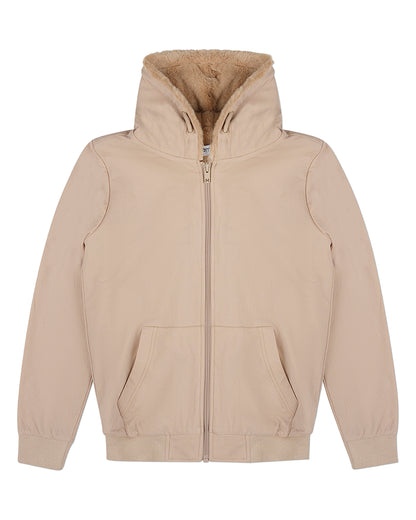 Boys Zip-Up Rayon Blend Hoodie with Cozy Faux Fur Lining -  Introductory Special