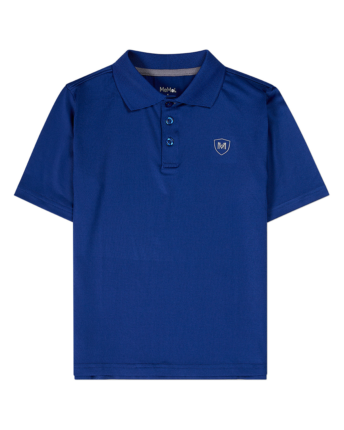 Boys Silky Soft Dri-Effect Moisture Wicking Short Sleeve Polo Shirt