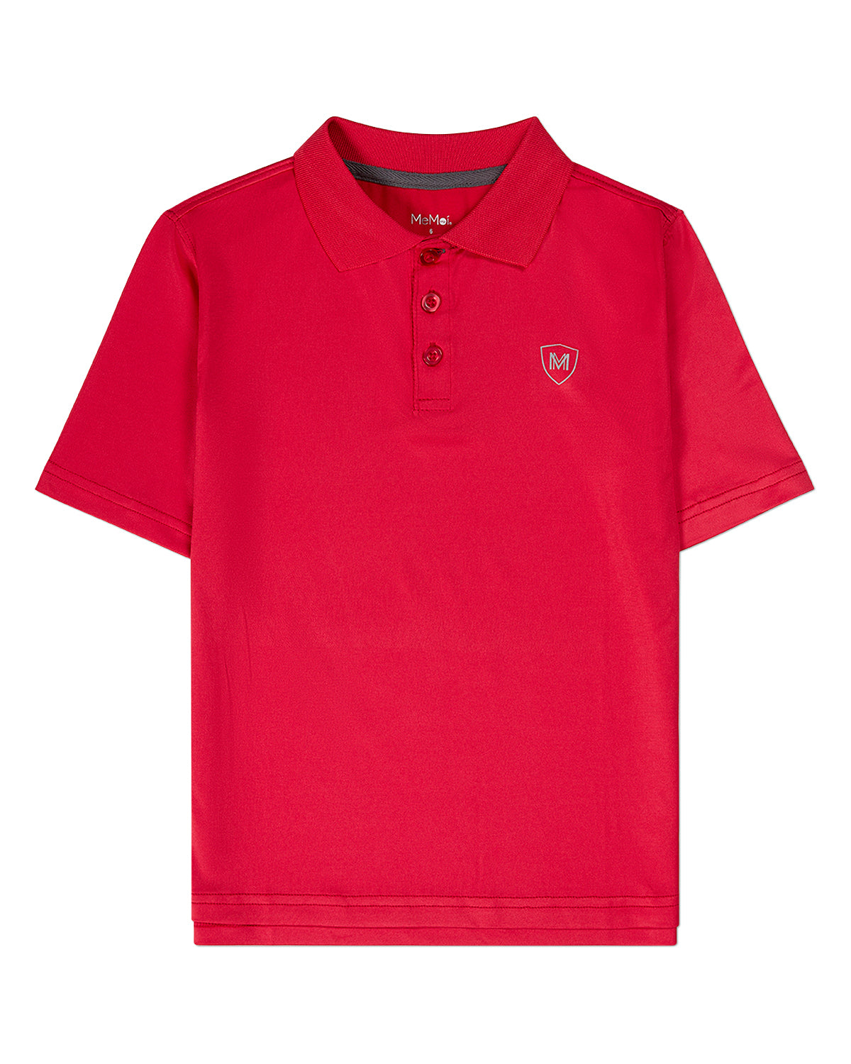 Boys Silky Soft Dri-Effect Moisture Wicking Short Sleeve Polo Shirt