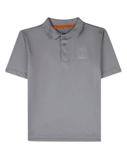 Boys Silky Soft Dri-Effect Moisture Wicking Short Sleeve Polo Shirt