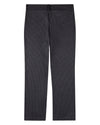 Boys Houndstooth-Print Rayon-Blend 2-Pocket Stretch Knit Dress Pants