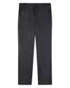 Boys Houndstooth-Print Rayon-Blend 2-Pocket Stretch Knit Dress Pants