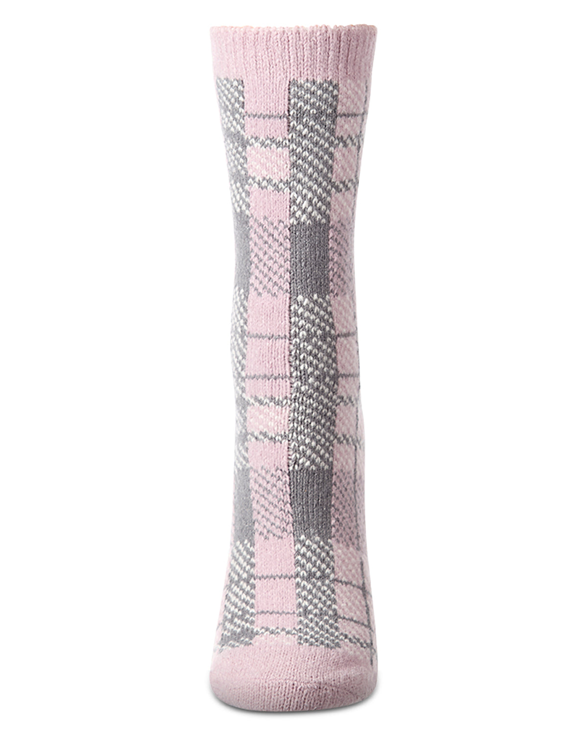 Women's Plaid Buttersoft Cozy Crew Socks