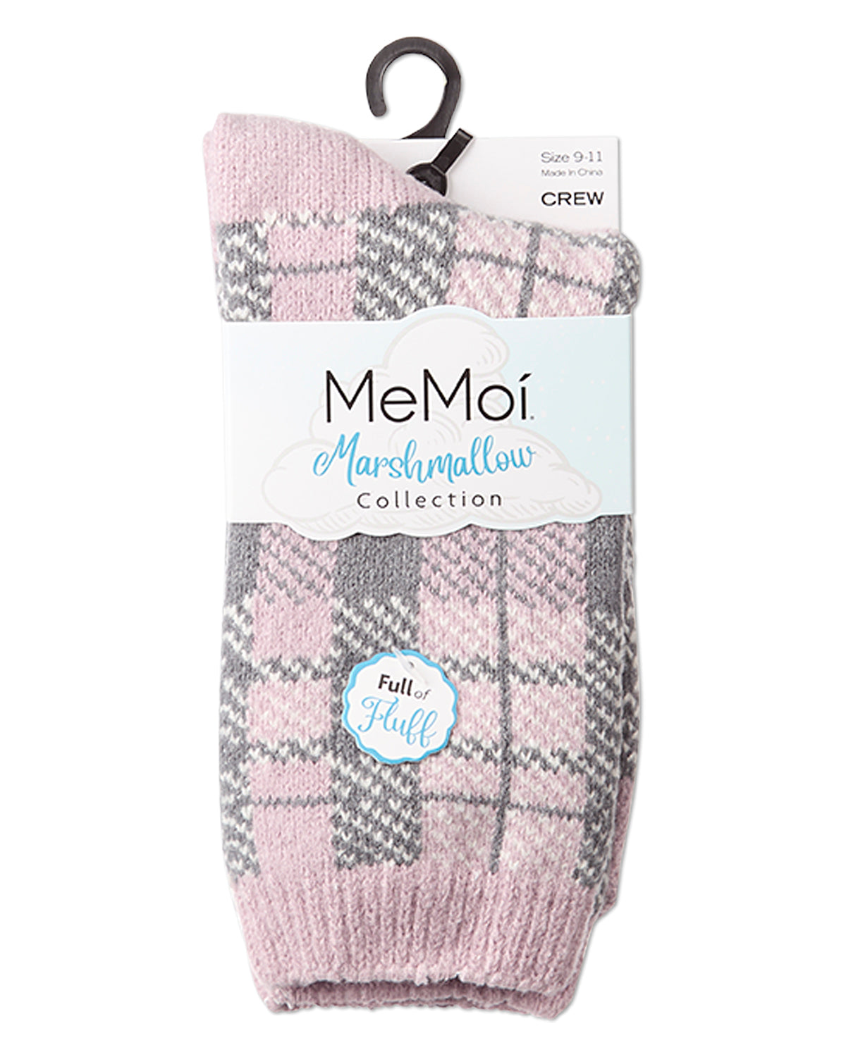 Women's Plaid Buttersoft Cozy Crew Socks