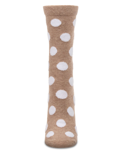 Women's Connect The Dots Dimensional Crew Socks : Color: Blush