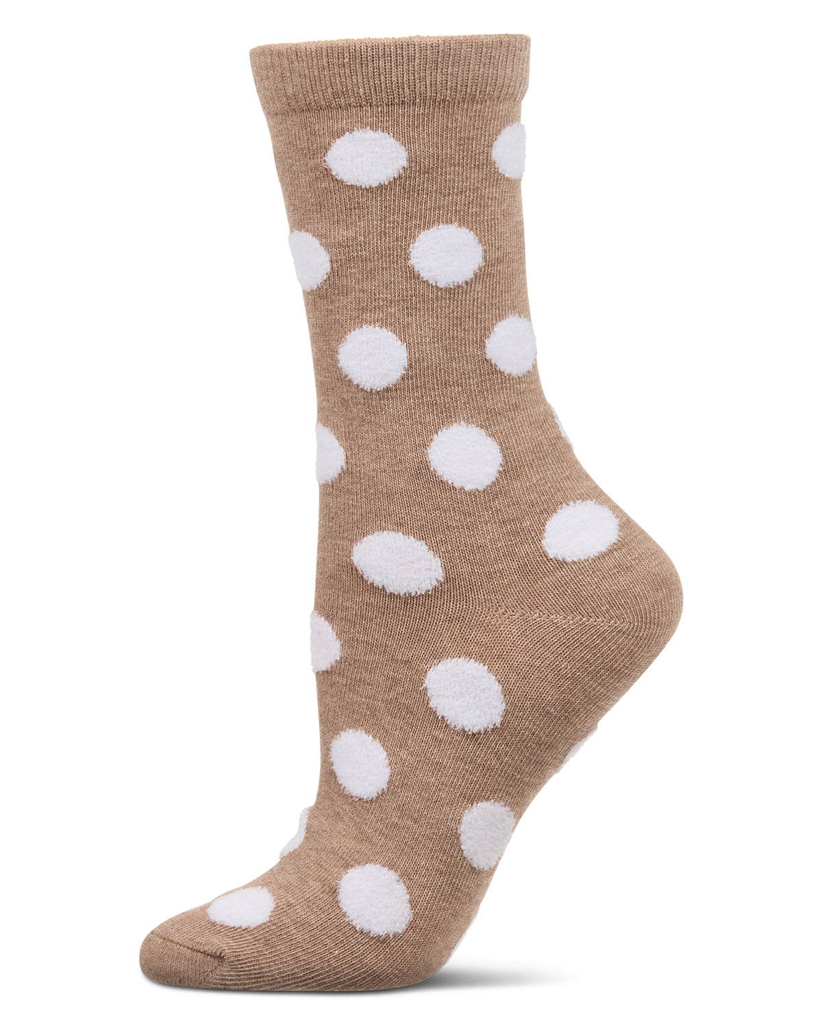 Women's Connect The Dots Dimensional Crew Socks : Color: Hemp Heather