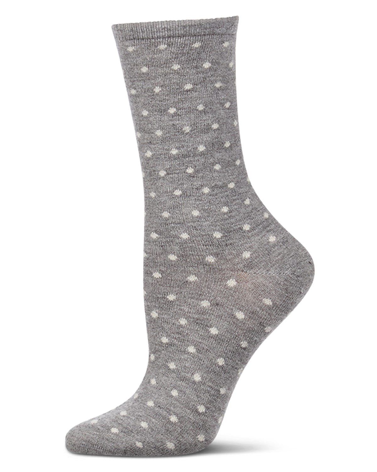 Women's Mini Dot Cashmere Crew Socks
