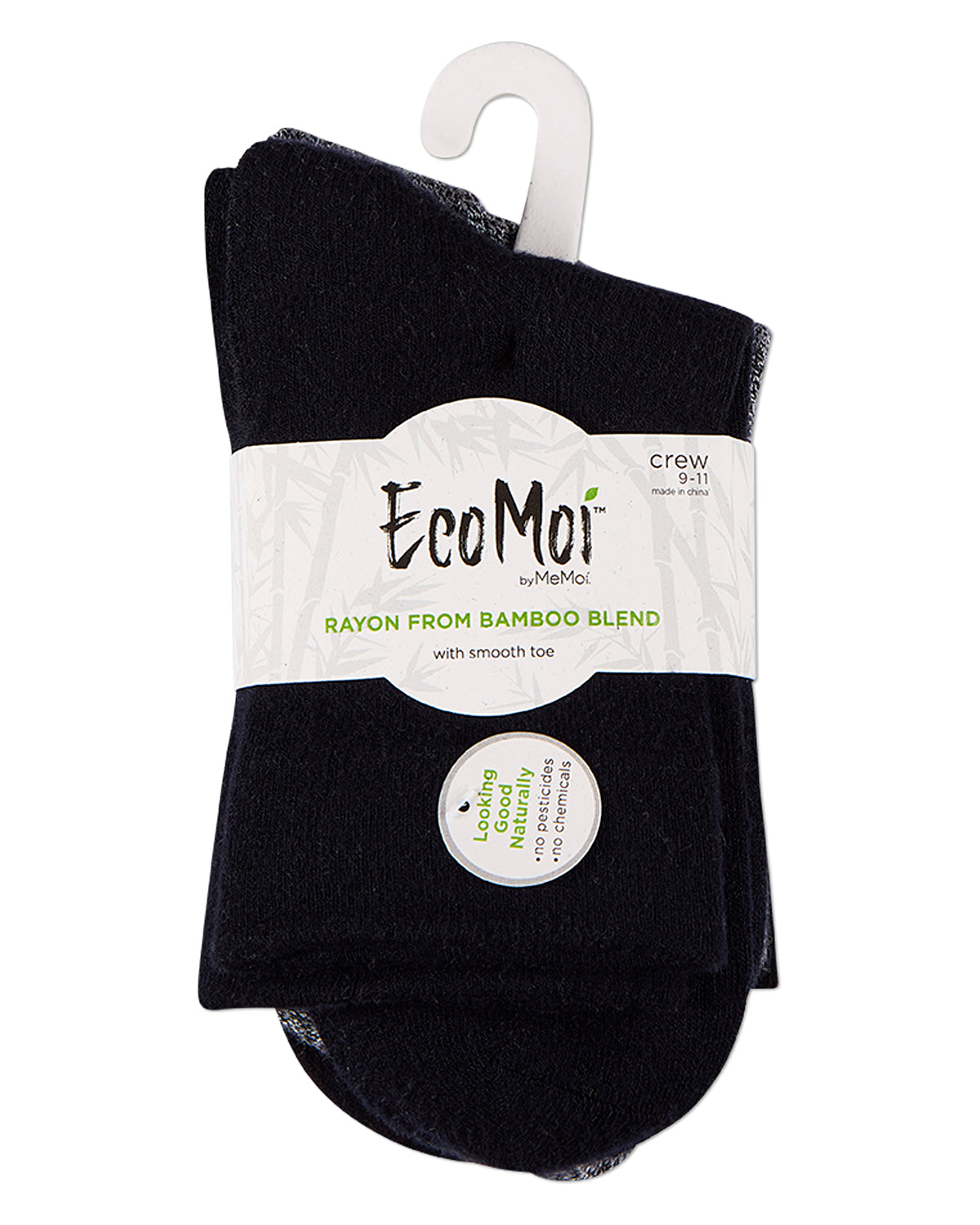 3 Pair Women's Silky-Soft Comfort Cuff Crew Socks : Color: Mushroom Multi