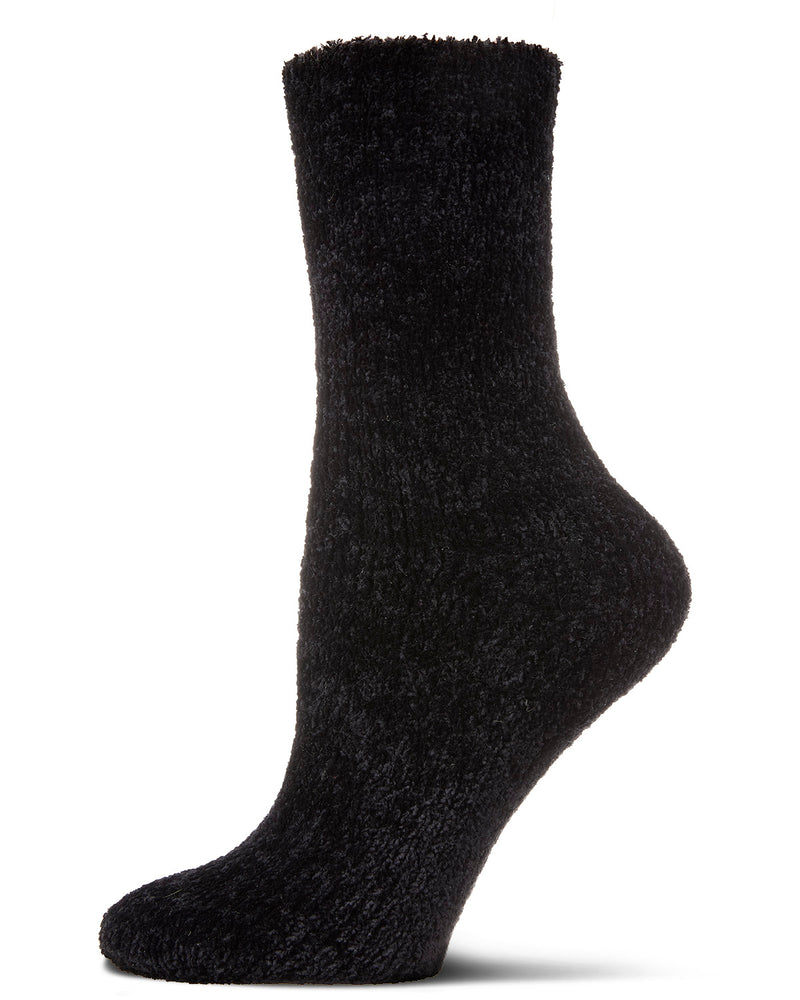 Women's Velour Luxe Plush Crew Socks