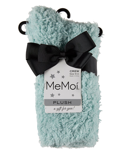 Women's Teddy Bear Plush Crew Socks