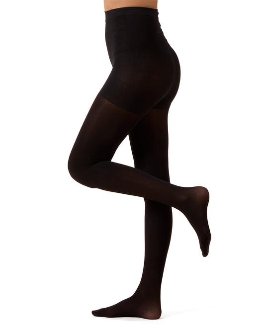 Women's Cotton On Top Perfectly Opaque 60 Denier Tights