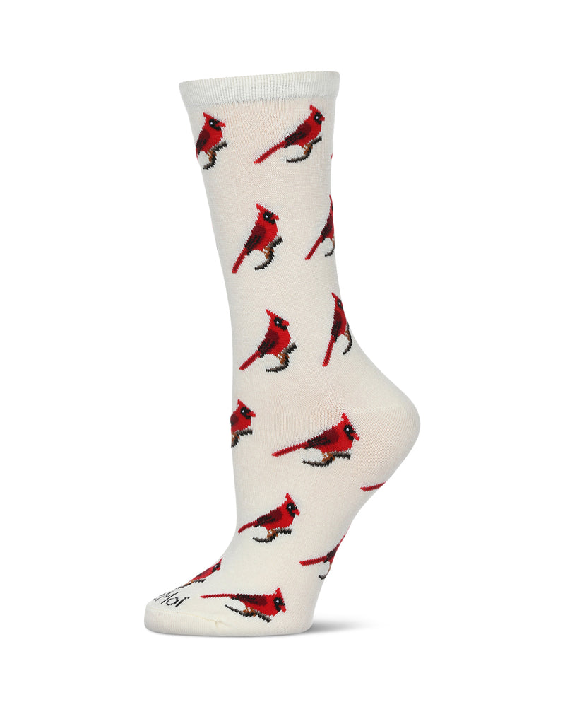 Cardinal Bamboo Blend Crew Sock