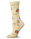 Sweet Tea For Me Bamboo Blend Crew Sock