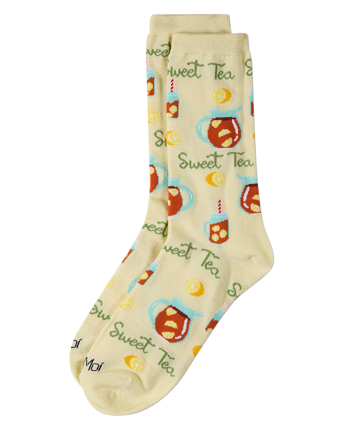 Sweet Tea For Me Bamboo Blend Crew Sock