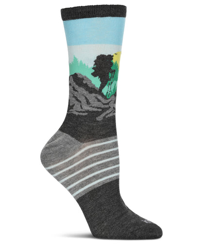 Women's Take A Hike Rayon From Bamboo Crew Socks