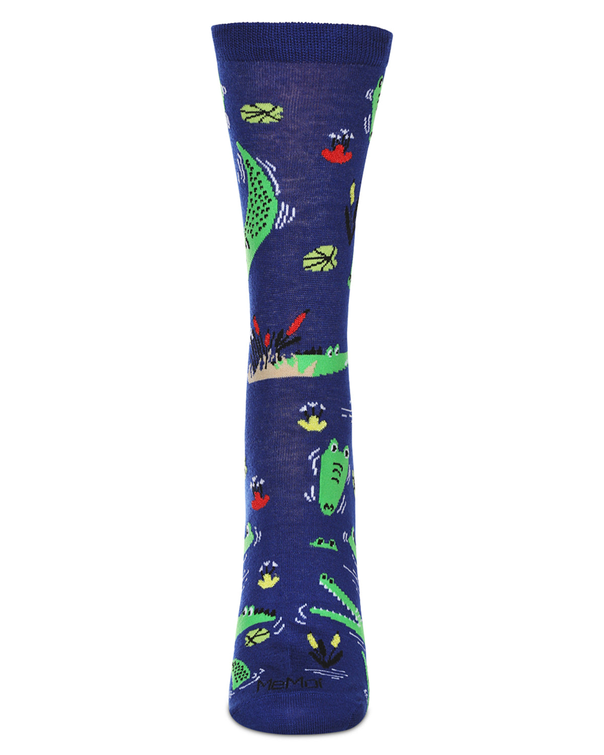 Women's Gators Bamboo Crew Socks : Color: Royal Blue