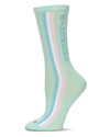 Women's Kindness Rayon From Bamboo Crew Socks : Color: Mint