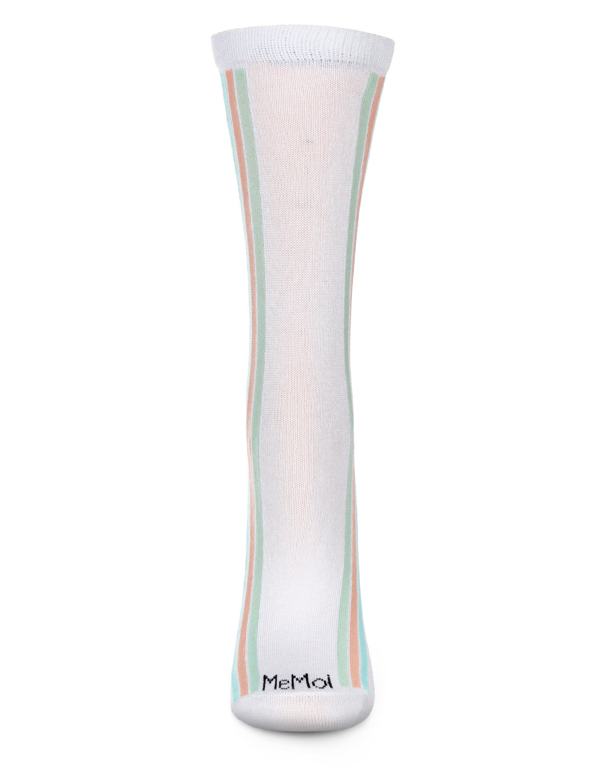 Women's Strength Rayon From Bamboo Crew Socks : Color: White