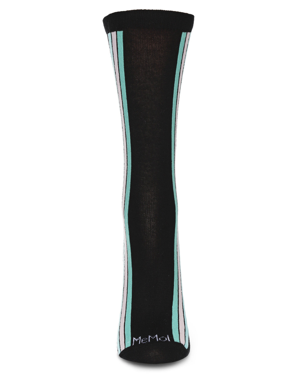 Women's Faith Rayon from Bamboo Crew Socks : Color: Black