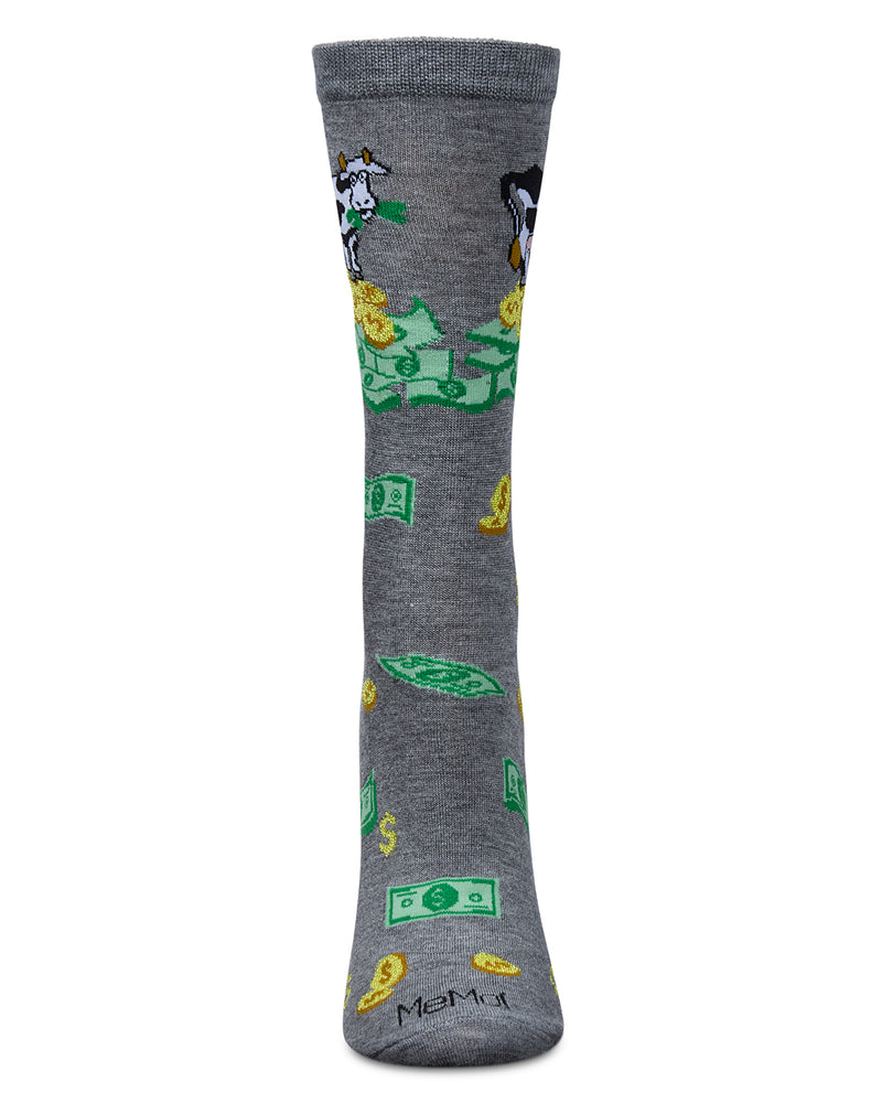 Women's Cash Cow Rayon From Bamboo Crew Socks