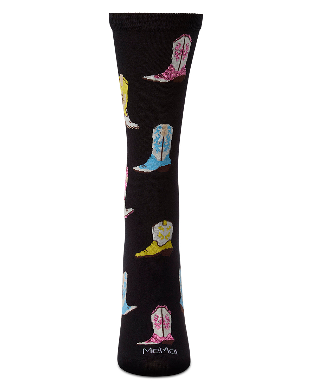 Women's Sassy Boots Rayon From Bamboo Crew Socks