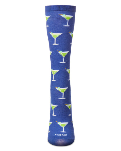 I Like It Dirty Crew Socks : Color: Royal Blue