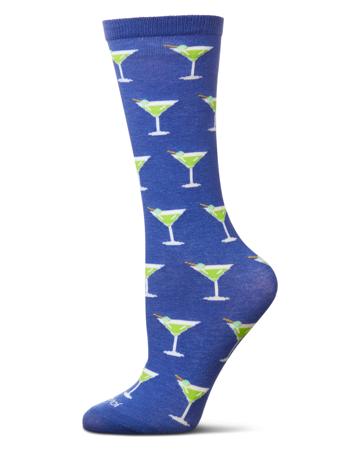 I Like It Dirty Crew Socks : Color: Royal Blue