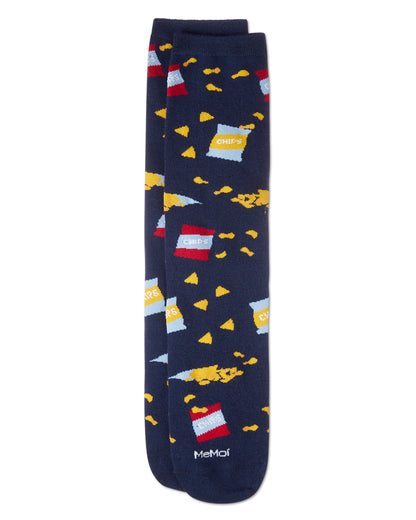 Women's "Friend Chip Goals" Giftable Novelty Crew Sock