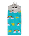 I'm So Over It Crew Socks : Color: Turquoise