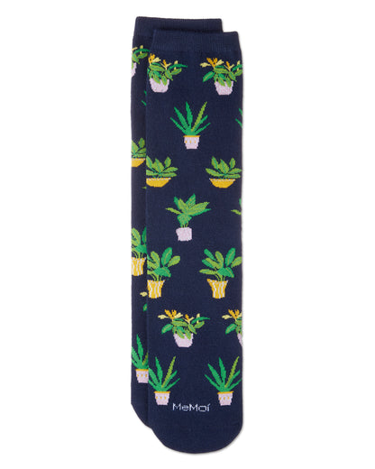 Women's "You Grow Girl" Plant-Themed Giftable Novelty Crew Sock