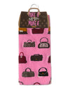 Fake It Till You Make It Crew Socks : Color: Pink