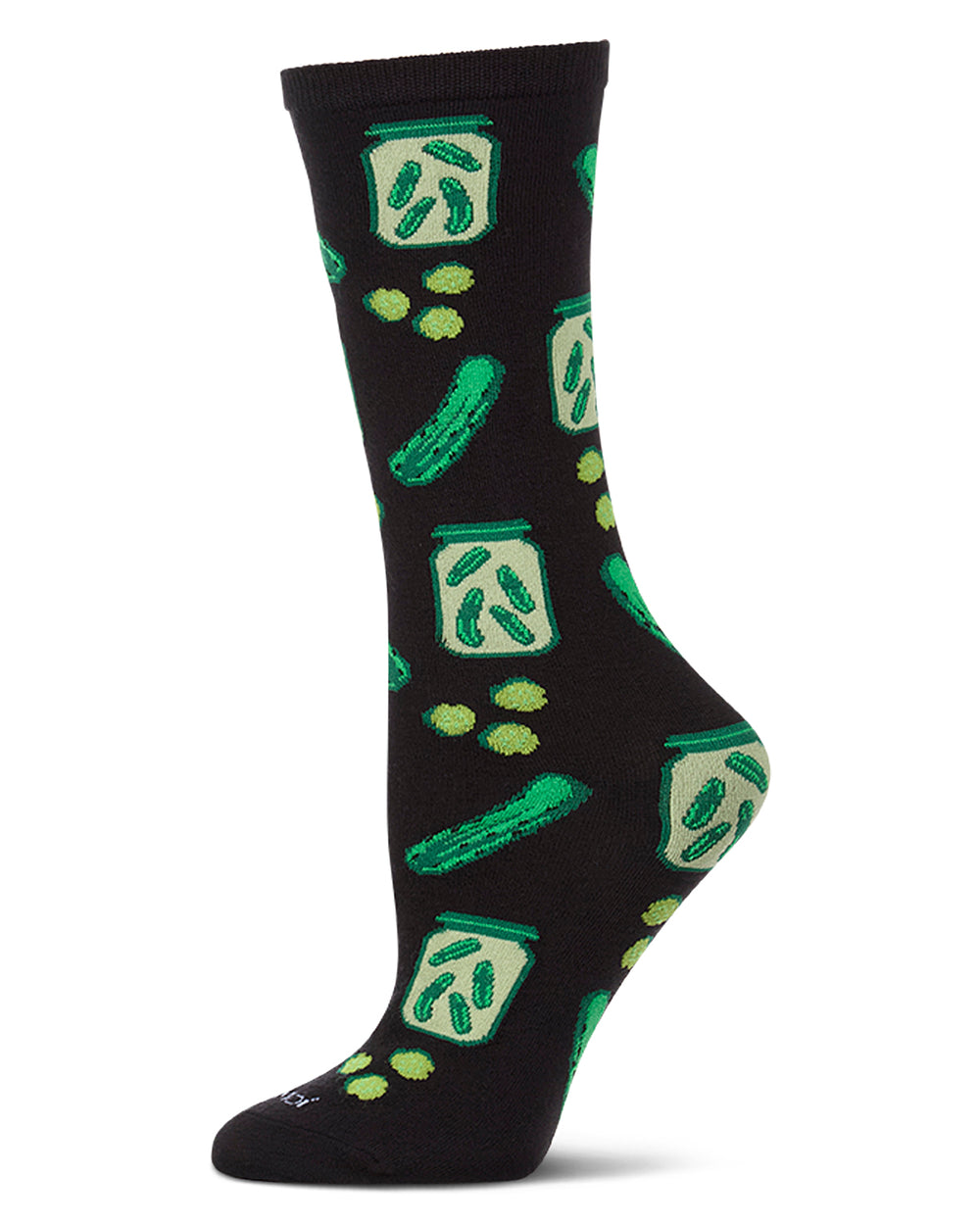 Women's "Just Dill With It" Novelty Crew Sock in Fun Gift Packaging