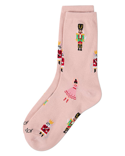 Women's "Nutcracker Ballet" Christmas Holiday Novelty Crew Sock