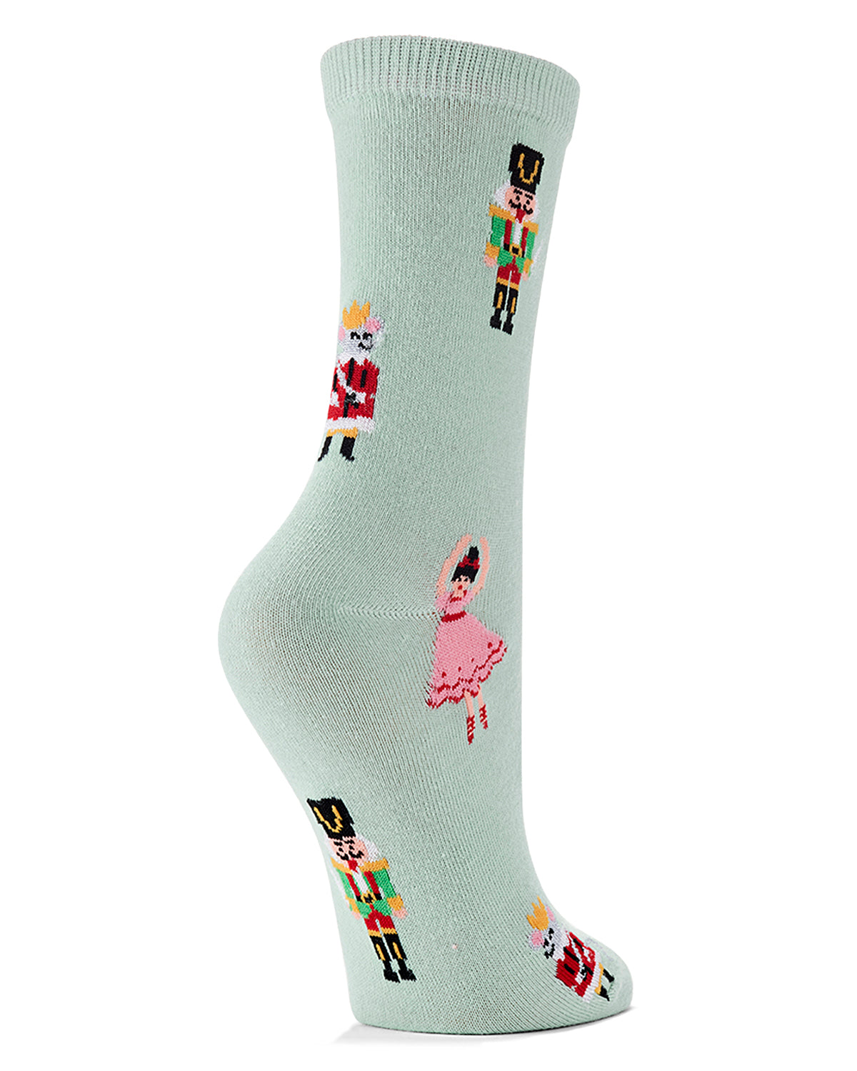Women's "Nutcracker Ballet" Christmas Holiday Novelty Crew Sock